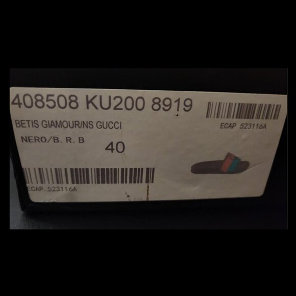 Gucci Slides (GG) - new in box - Picture 6 of 8